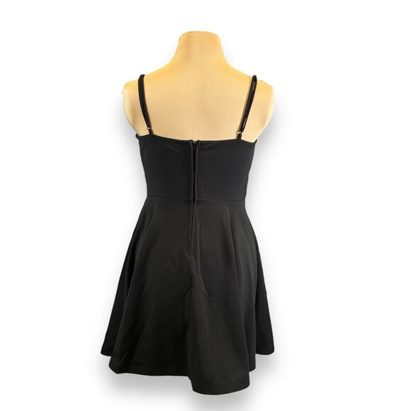 City Triangles Mesh-Inset Fit & Flare Dress Size Large Rhinestones Homecoming - Picture 5 of 9